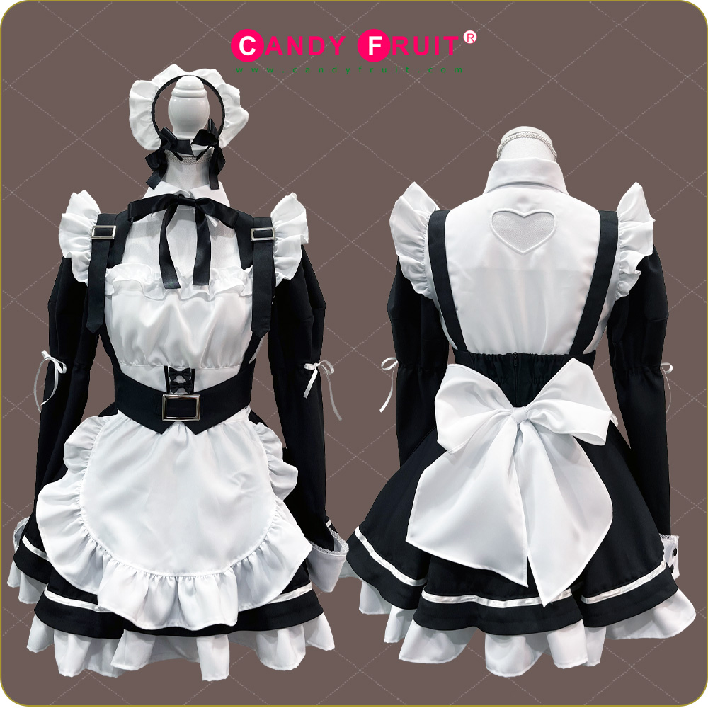 プロフ見てください メイド服 黒と紺2点 LilithHouse】サイバーメイド2号機 | はれあめ