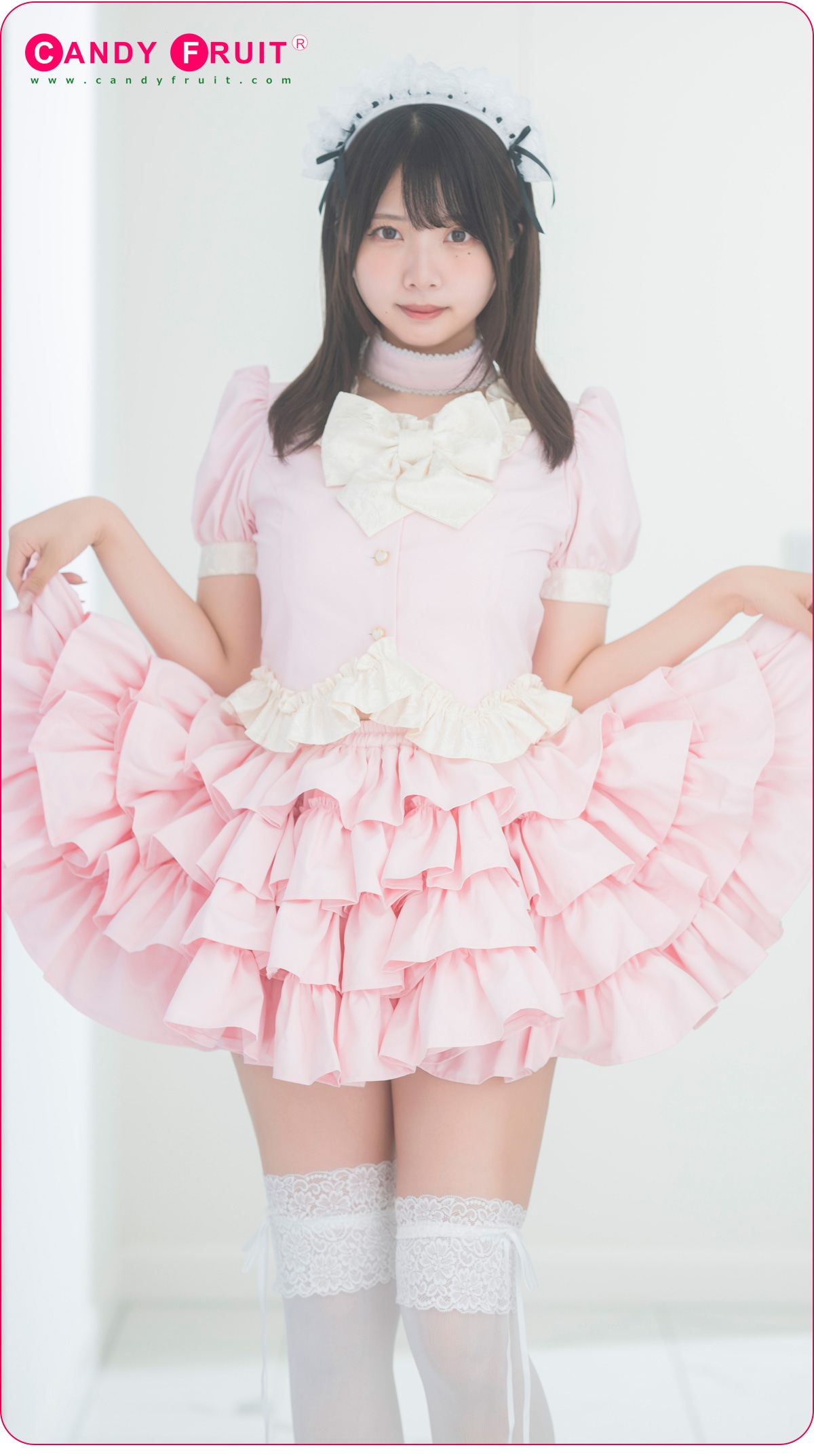 ピンク即納】ジュリアメイド服（パールブルー・パールピンク）