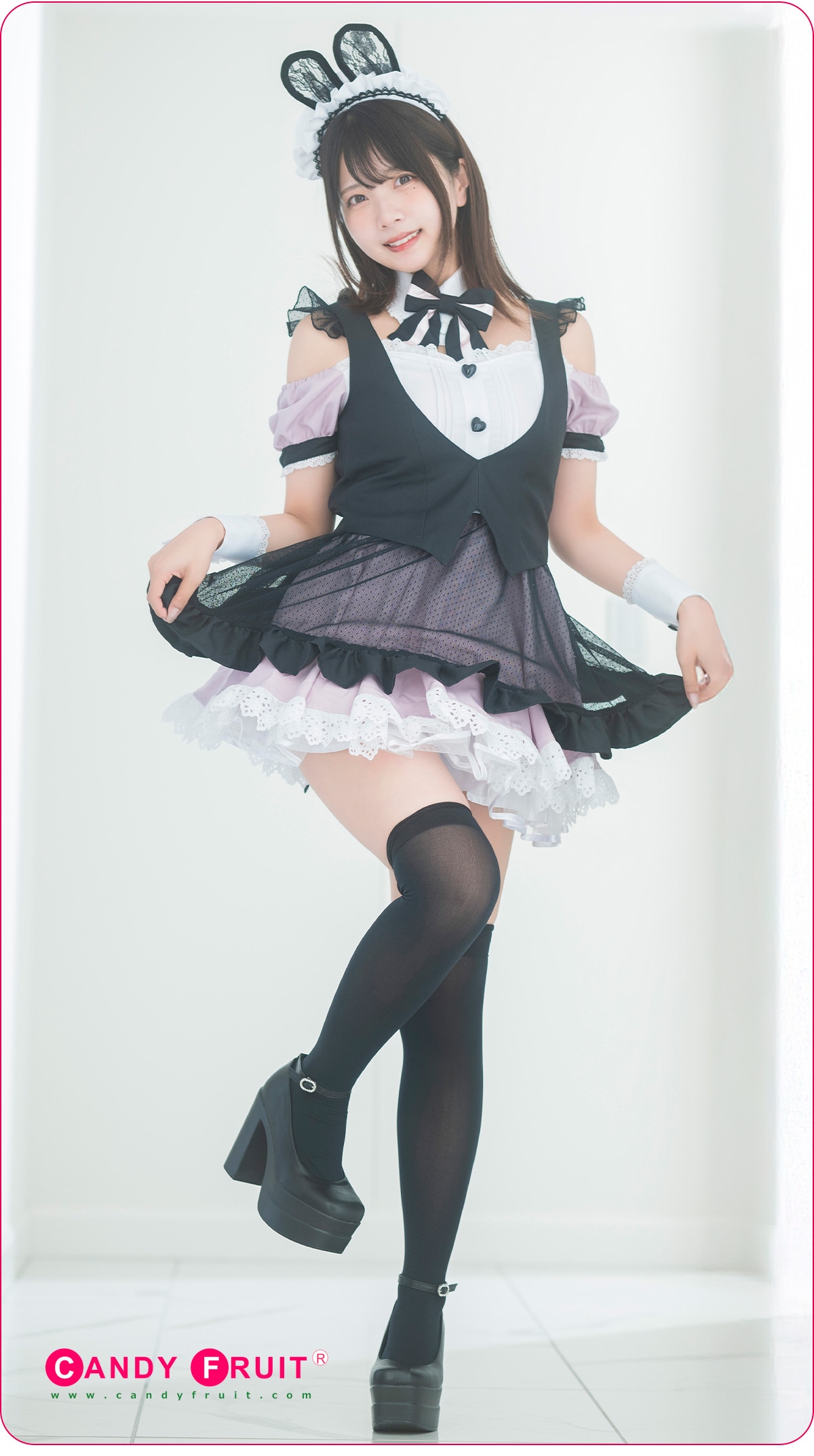 キャンディフルーツ バニー メイド服 CF015-01.jpg