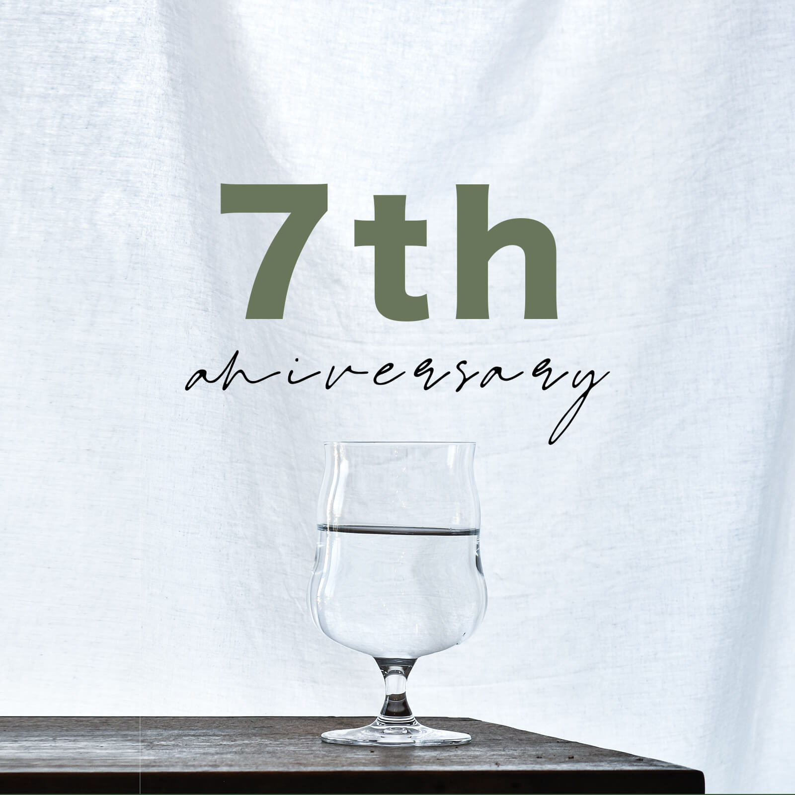 7th anniversary｜CATAWARA（カタワラ）