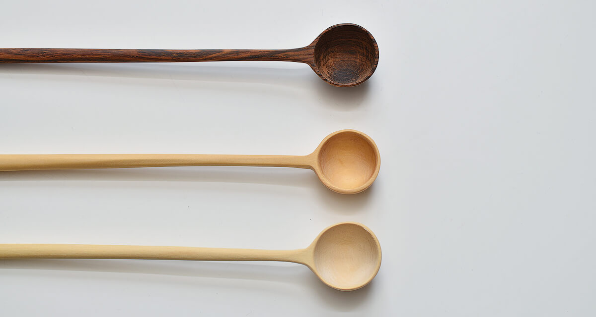 WOOD COCKTAIL SPOON / Mexican Artisans｜CATAWARA（カタワラ）
