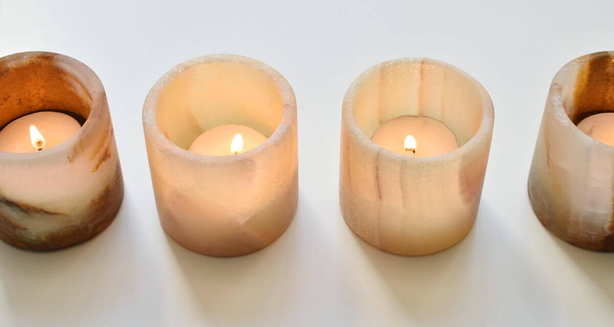 HANDMADE ONYX CANDLE HOLDER / Mexican Artisans｜CATAWARA（カタワラ）