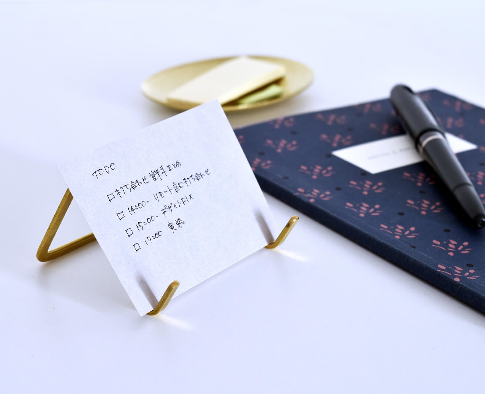 BRASS CARD HOLDER
