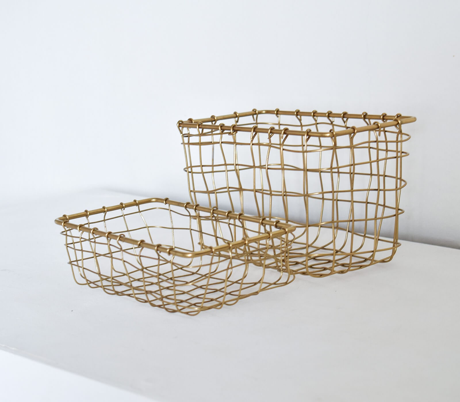 brass basket