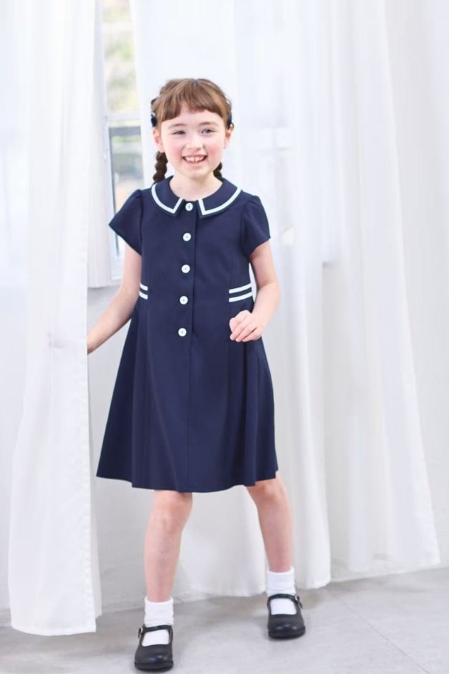 COOLMAXラインワンピース 100 ～ 130cm
