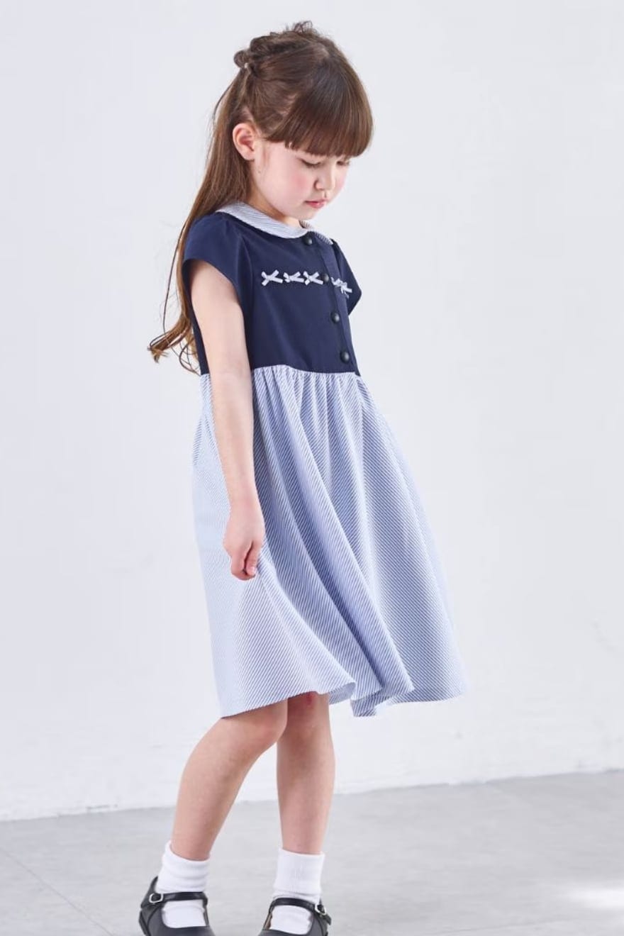 COOL MAX リボンワンピース 110 ～ 130cm