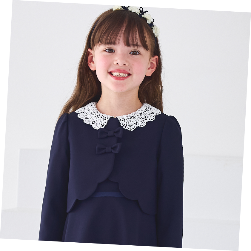 ✽+ワンピース グレーベージュ+✽ 七五三 クリスマス お正月 入園式 2026年男女別卒園式・入学式コレクション|【公式】フォーマル