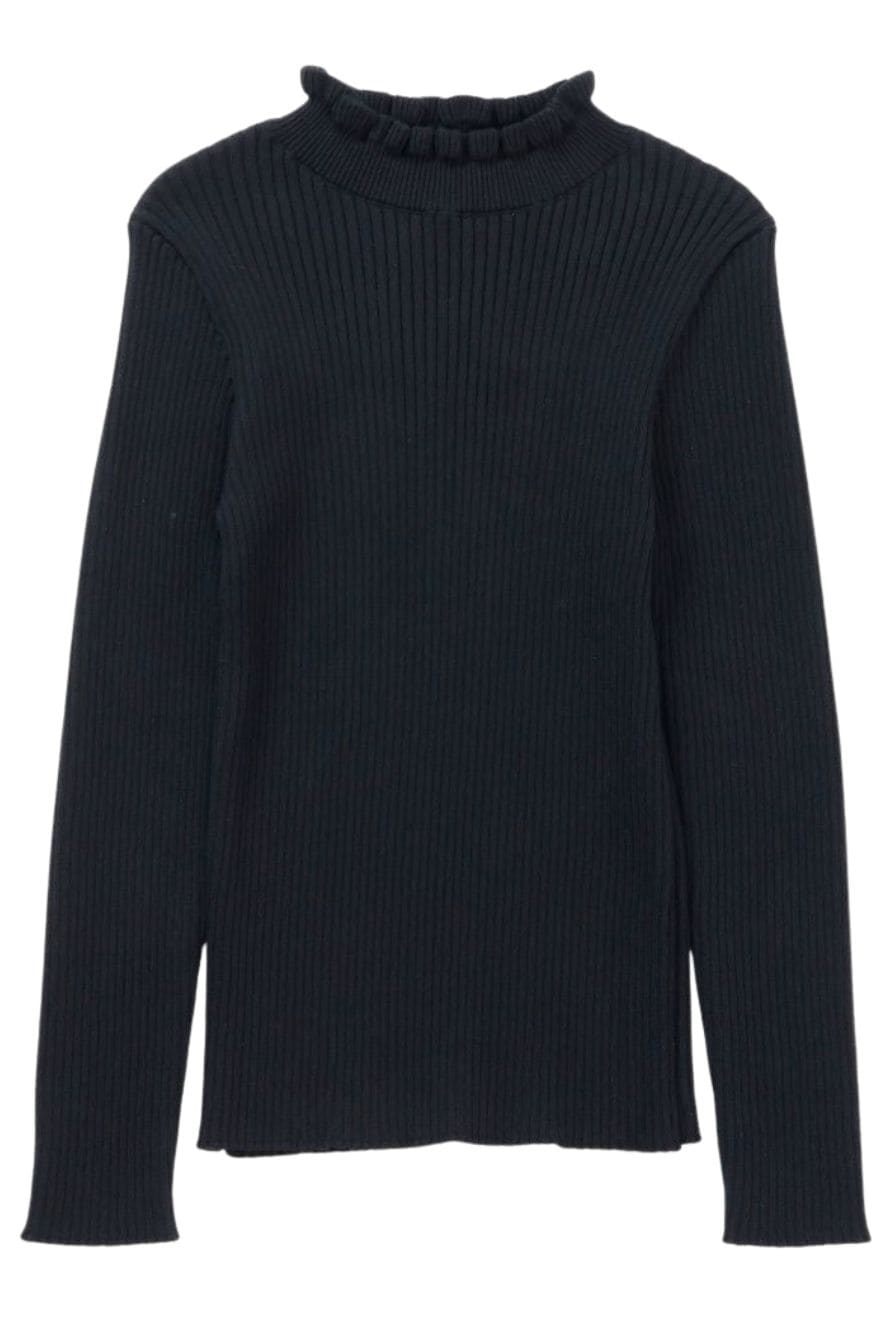 コットン100%リブセーター 90 100 110 120 130 140 150 160 170cm CHOPINblue/ショパンブルー(2577-7107/2577-7307/2577-7507 )