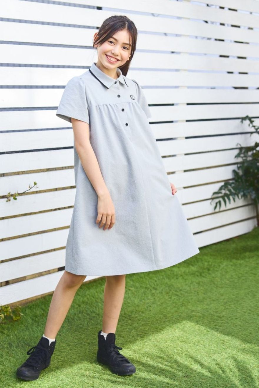 2WAYスイッチングワンピースセット 140 150 160 170cm (2576-2502) CHOPIN blue/ショパン ブルー