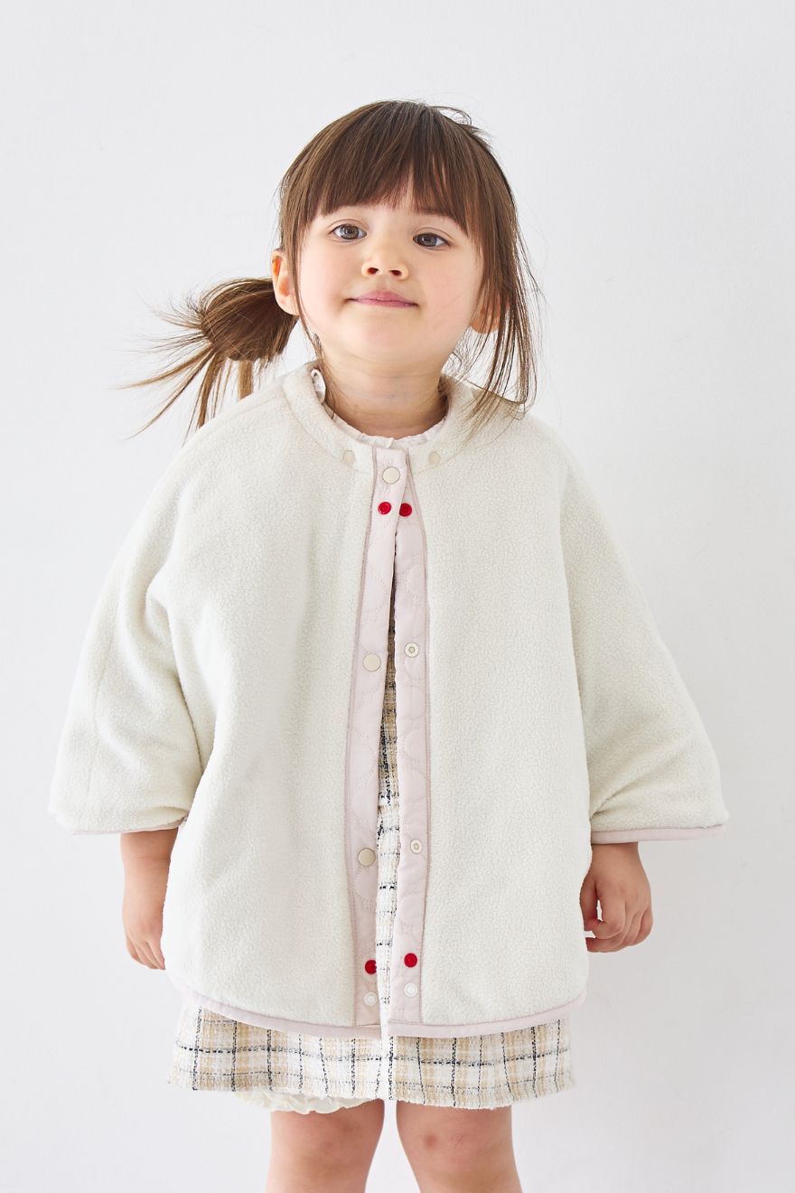 【ベビー】5wayマントフリーサイズ (2572-7120-7119) CHOPINblue/ショパンブルー