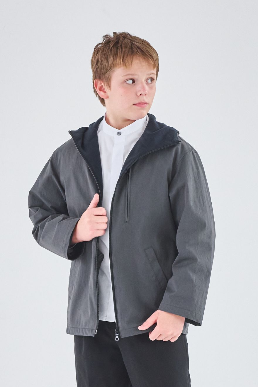 ジップブルゾン 140 150 160 170cm (2572-5610) CHOPIN blue/ショパンブルー