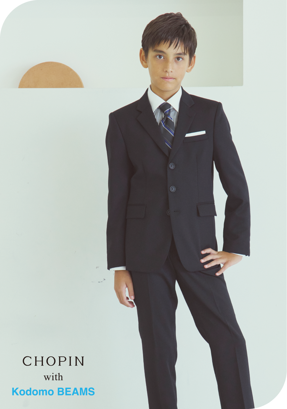 クレリックシャツスーツプラック