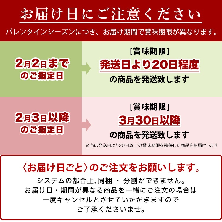 賞味期限にご注意