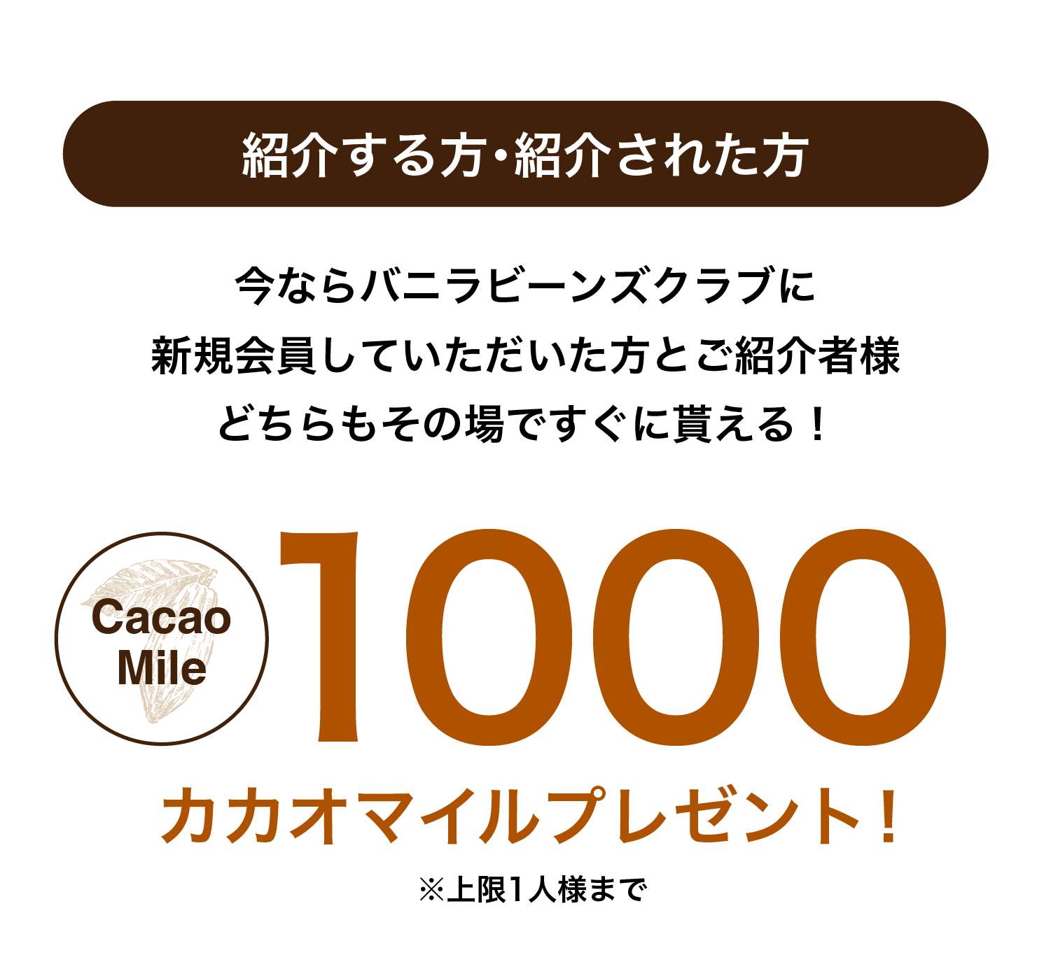 特典4 毎月8のつく日はバニラビーンズデー