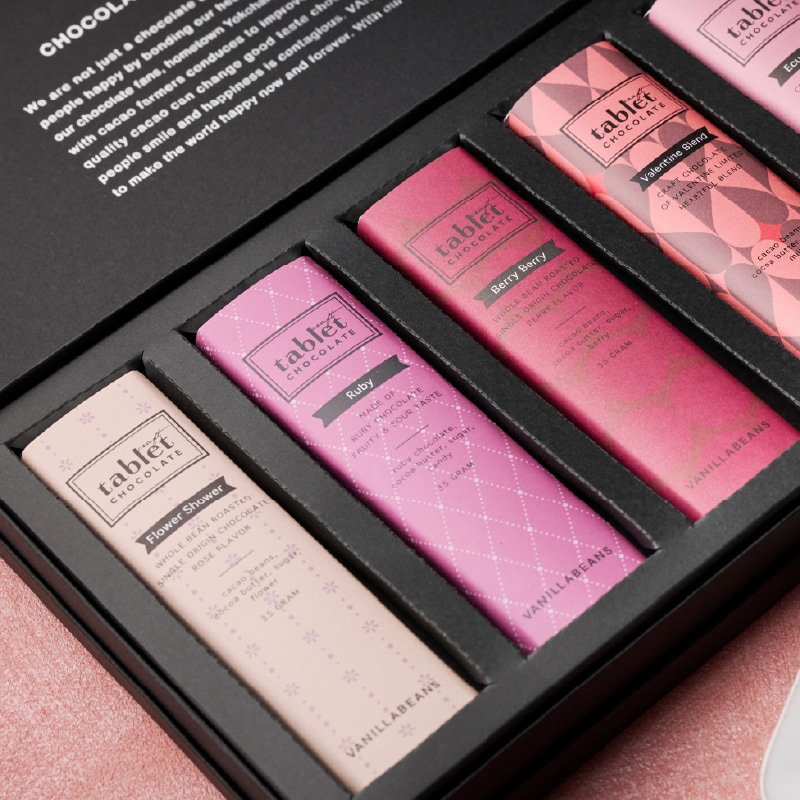 限定Twit One-Sweet Leaves And Bitter Pills バレンタイン限定 タブレットショコラ6枚入 VANILLABEANS公式