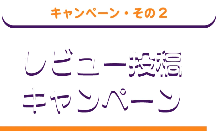 レビュー投稿で300カカオマイルプレゼント