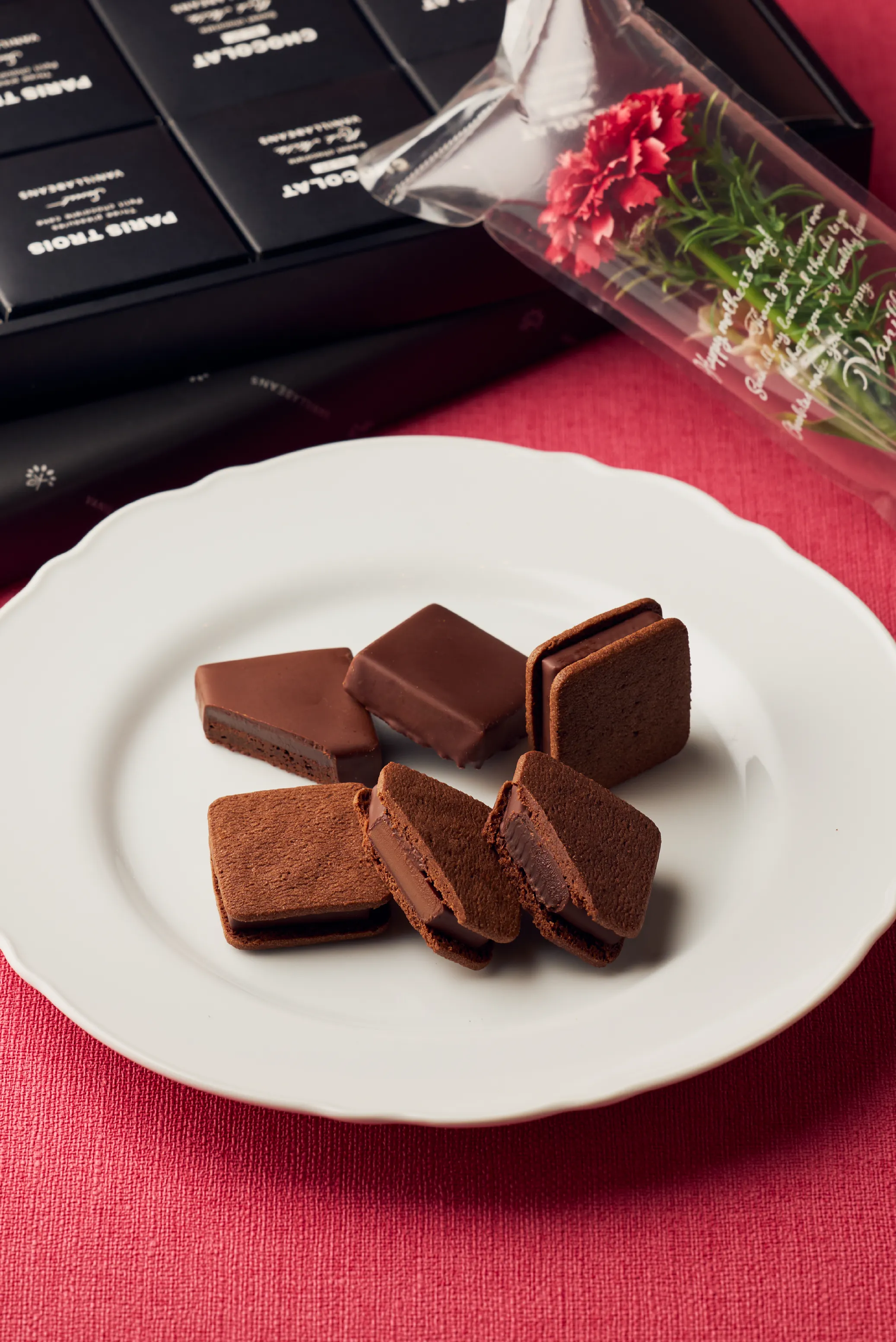 チョコレート＆フラワーセット6個入
