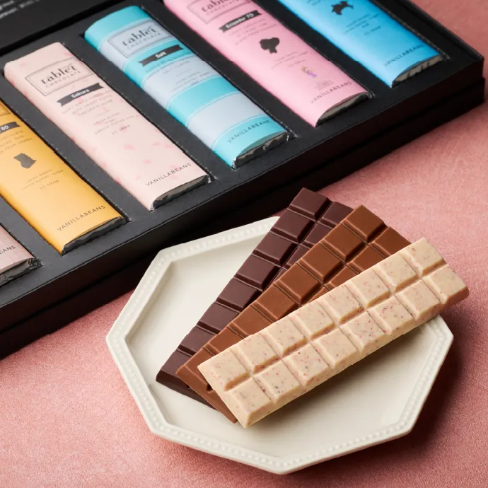 ホワイトデー限定 タブレットショコラ6枚入