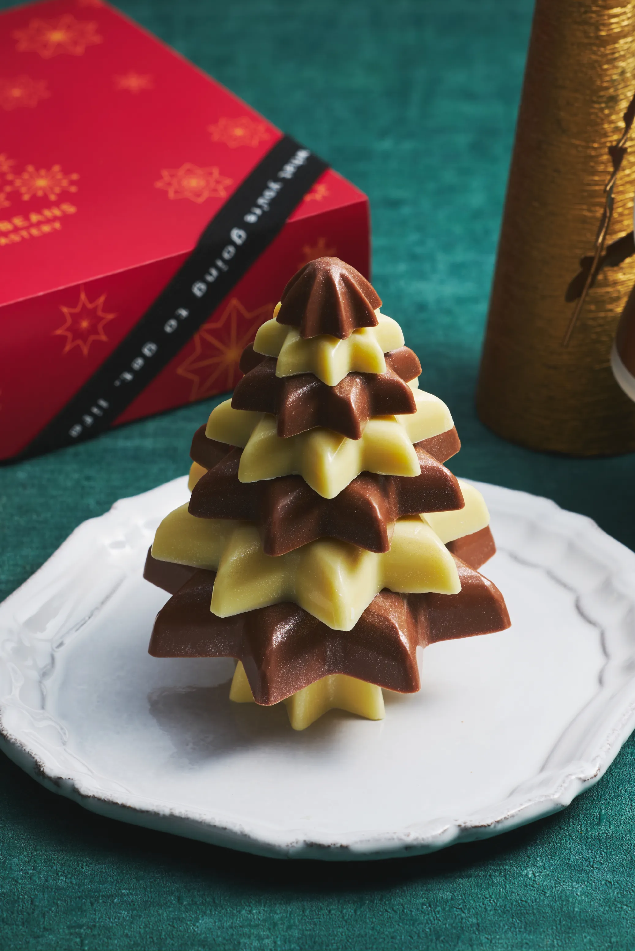 バニラビーンズのつんで楽しむツリーチョコレート