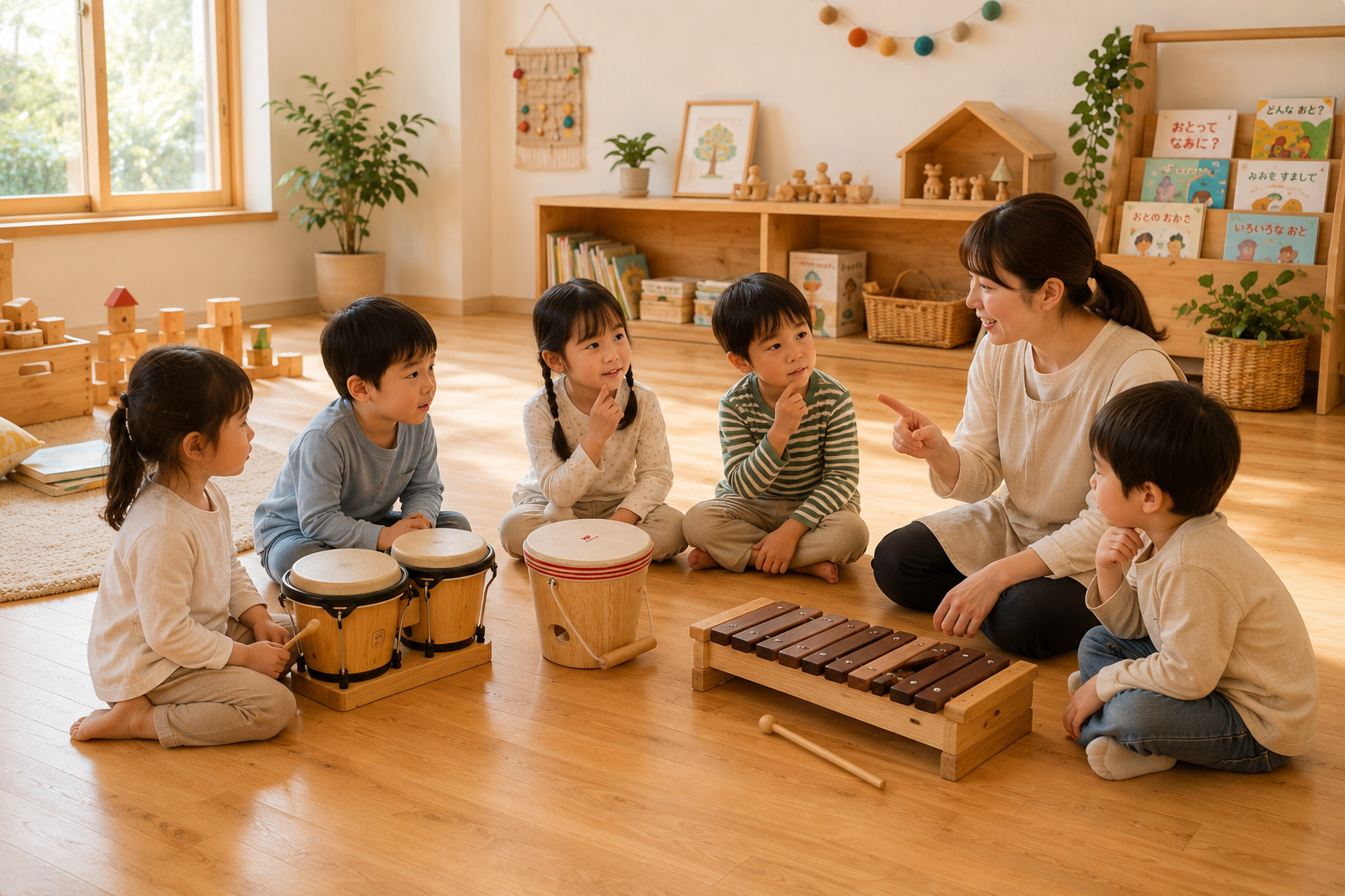 音の違いを見つける探究活動