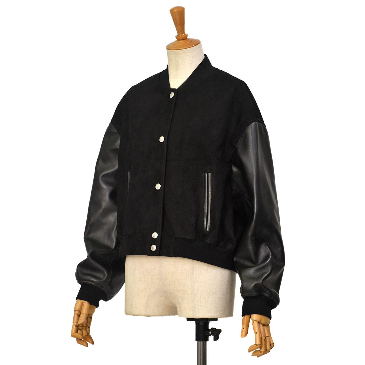 EMMETI【エンメティ】ショートブルゾン LUDOVICA SP LAMB SKIN NAPPA