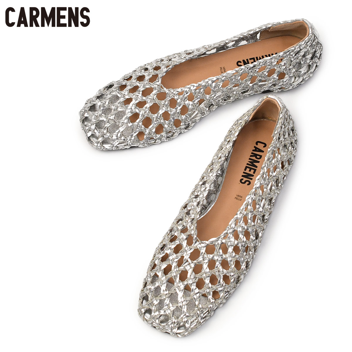 CARMENS【カルメンズ】メッシュフラットシューズ Maya Plait 55151