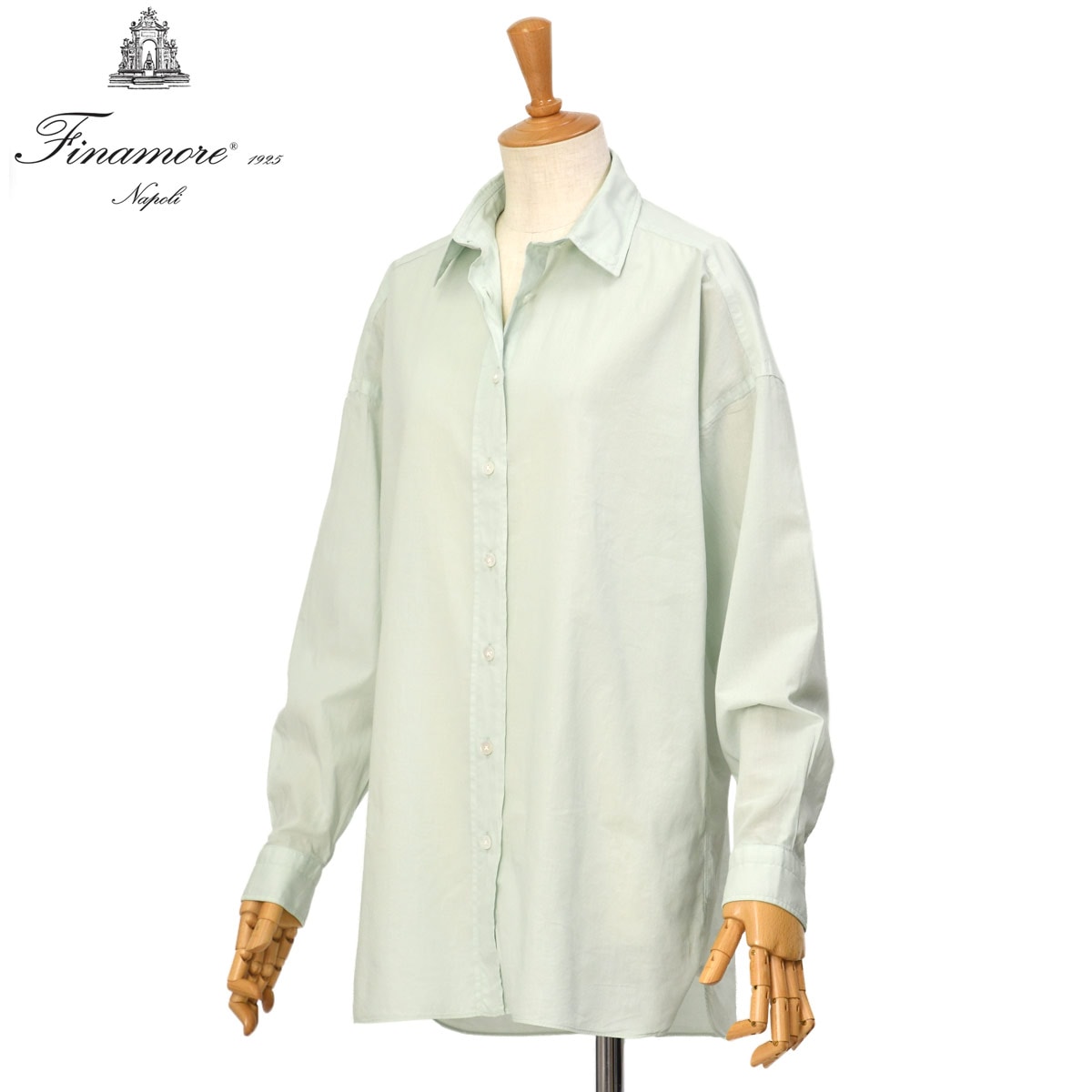Finamore【フィナモレ】オーバーシャツ 46244 C0658G 206 GRACE LISA