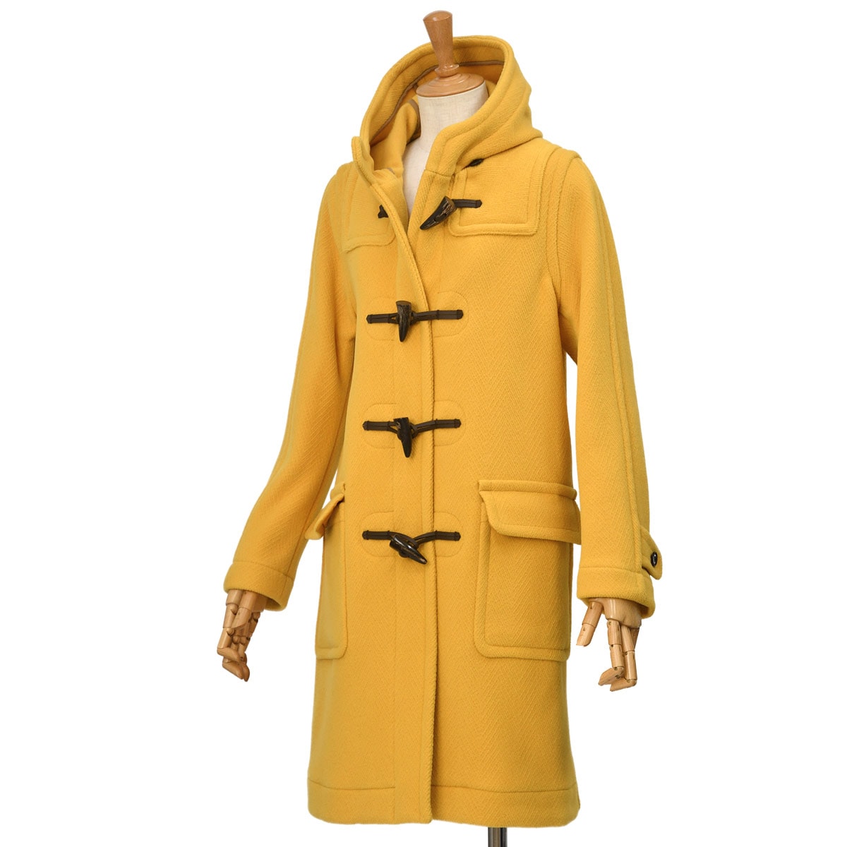 INVERTEREインバーティア極美品アイボリー ダッフルコート34 INVERTEREインバーティア極美品アイボリー ダッフルコート34 INVERTERE