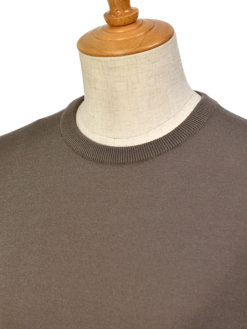 JOHN SMEDLEY【ジョンスメドレー】長袖クルーネックニット 30G EMMA