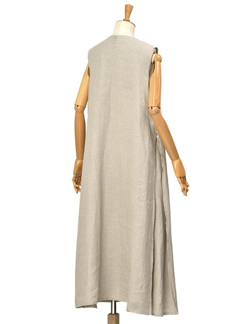 JOHN SMEDLEY【ジョンスメドレー】リネンワンピース L03640FA173 BEIGE