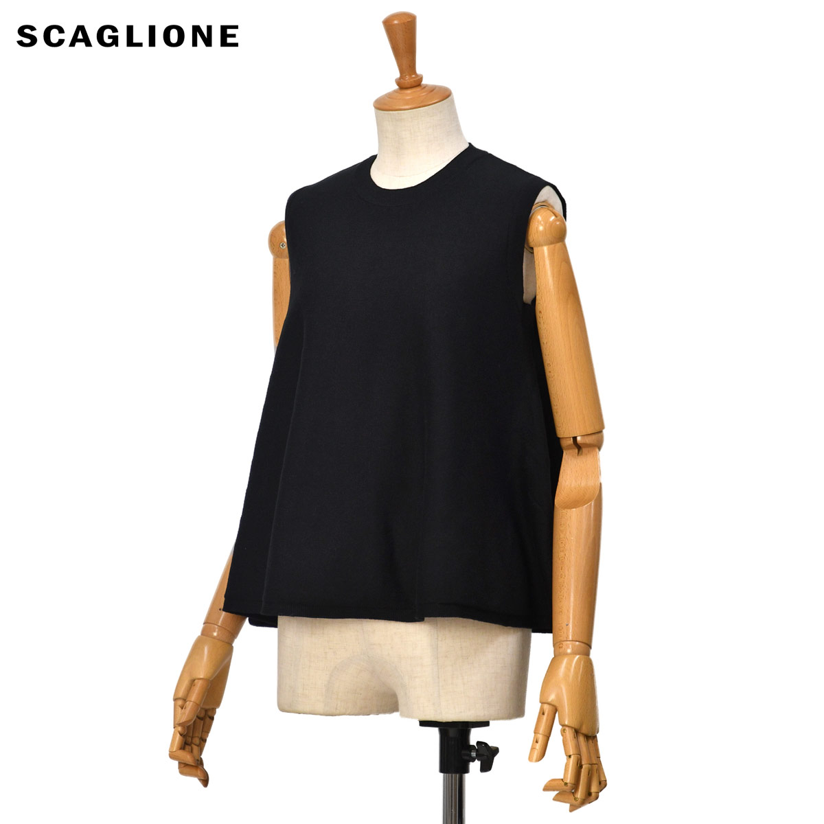 ◇SCAGLIONE/スカリオーネ◇上質 ウール シルク カシミヤ ハイゲージ 