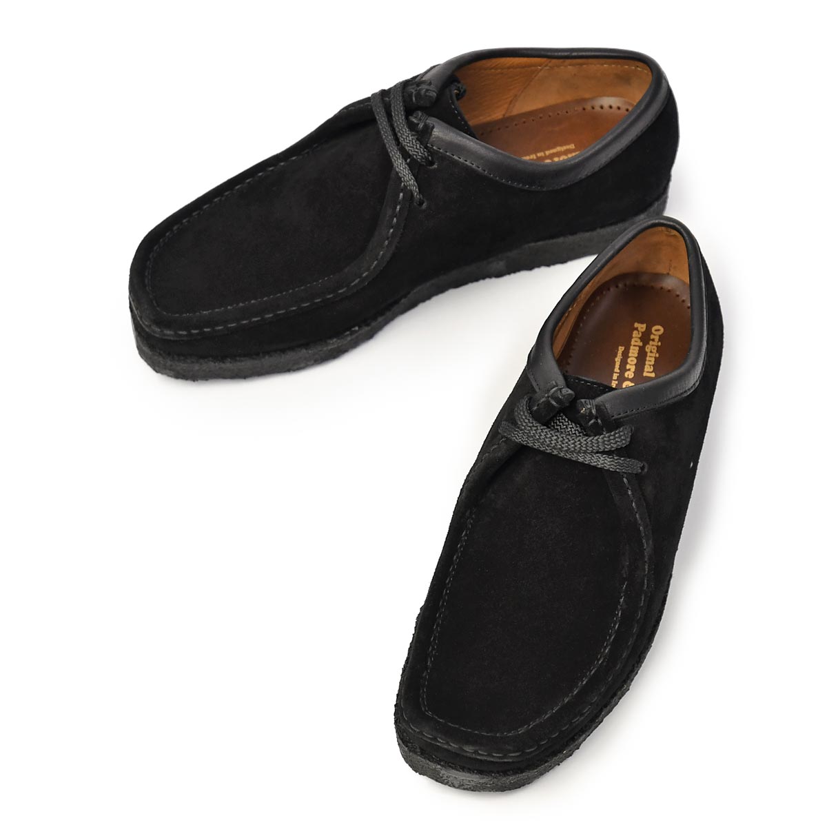 Padmore&Barnes【パドモア&バーンズ】ワラビーシューズ ローカット