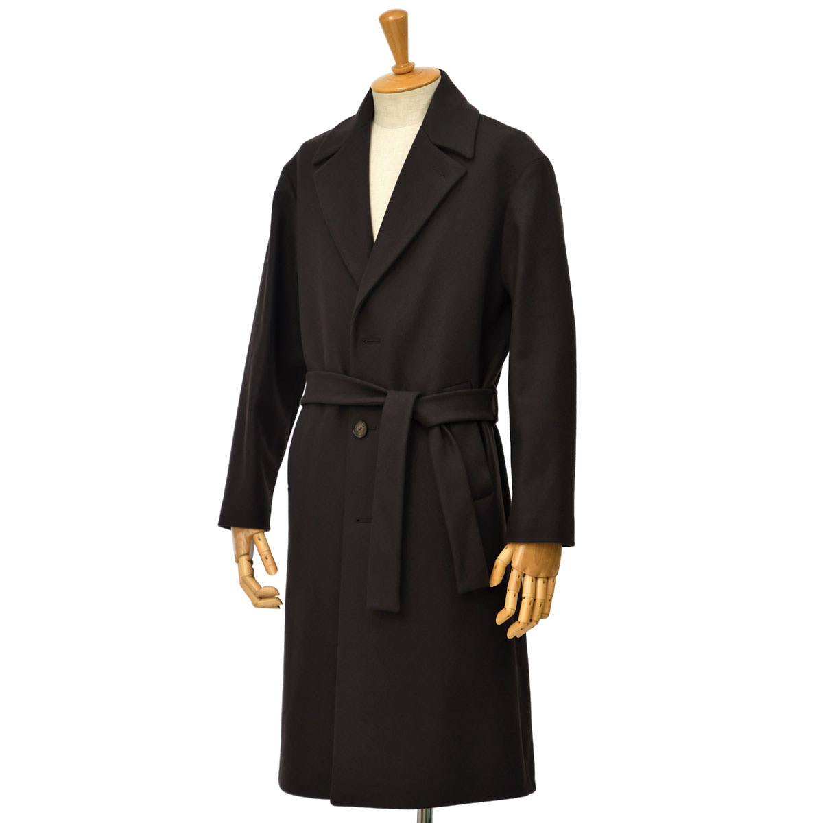 hevo イーヴォ OSTUNI ナイロンスプリングコートブラック46