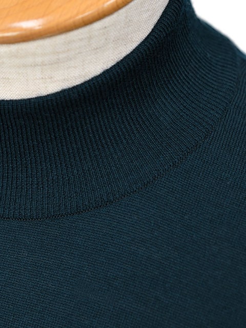 FINAL SALE】JOHN SMEDLEY【ジョンスメドレー】モックネックニット 30G