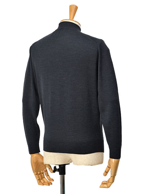 FINAL SALE】JOHN SMEDLEY【ジョンスメドレー】モックネックニット 30G