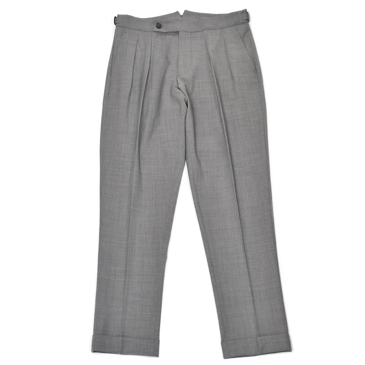 BERWICH【ベルウィッチ】ツープリーツパンツ SCOTCH GT1442X GREY