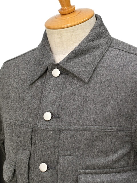 Jeanik【ジーニック】ウールカシミヤトラッカージャケット 2ndタイプ G