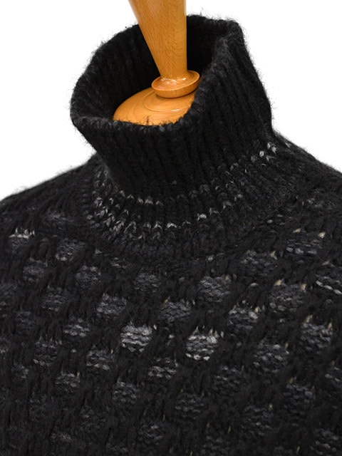 roberto collina【ロベルト コリーナ】モックネックニット 46006 NERO 