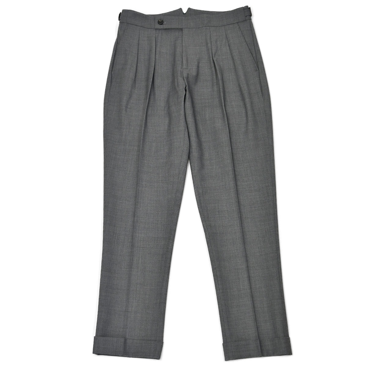 BERWICH【ベルウィッチ】ツープリーツパンツ SCOTCH GT1523X GREY