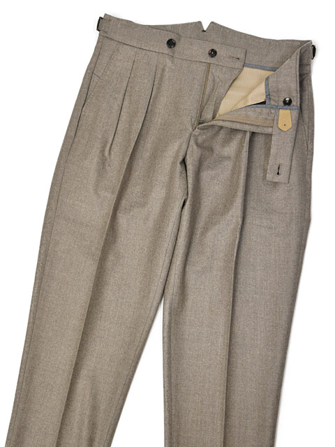 BERWICH【ベルウィッチ】ツープリーツパンツ SCOTCH VB8996 DESERT