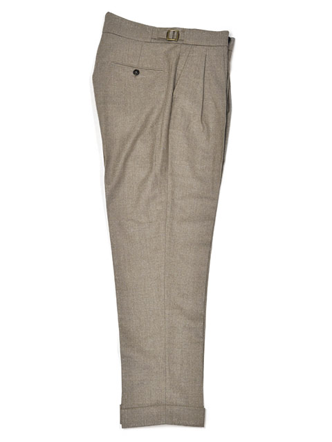 BERWICH【ベルウィッチ】ツープリーツパンツ SCOTCH VB8996 DESERT