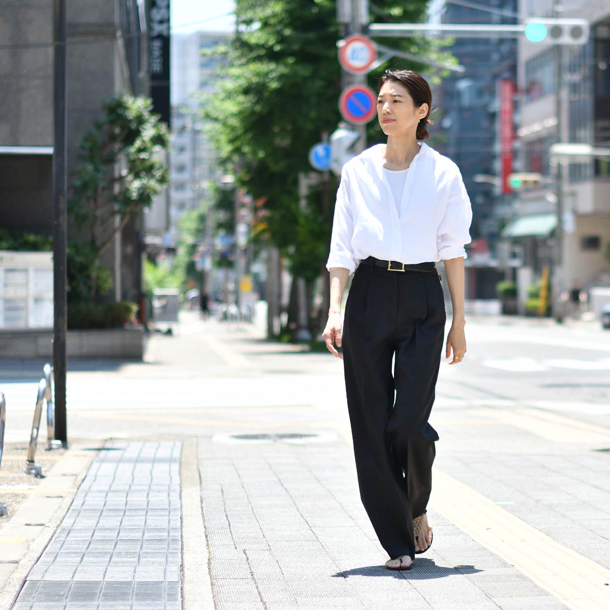 Finamore【フィナモレ】リネンオーバーシャツ 046117 C0649 01 GRACE