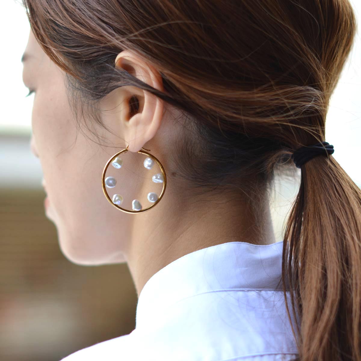 MARIA BLACK♦︎secretgarden35 MARIA BLACK【マリアブラック】ピアス Secret Garden 35 Hoop Pierced