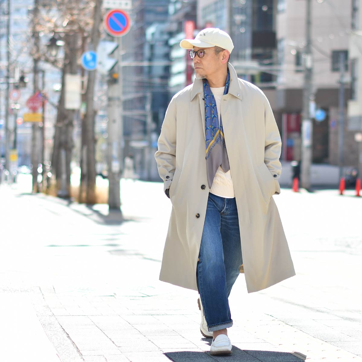 Whiteley&Green【ホワイトリー＆グリーン】ステンカラーコート