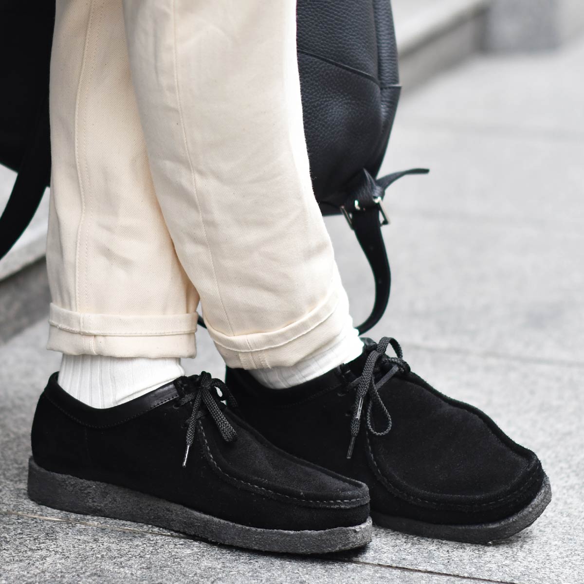 Padmore&Barnes【パドモア&バーンズ】ワラビーシューズ ローカット