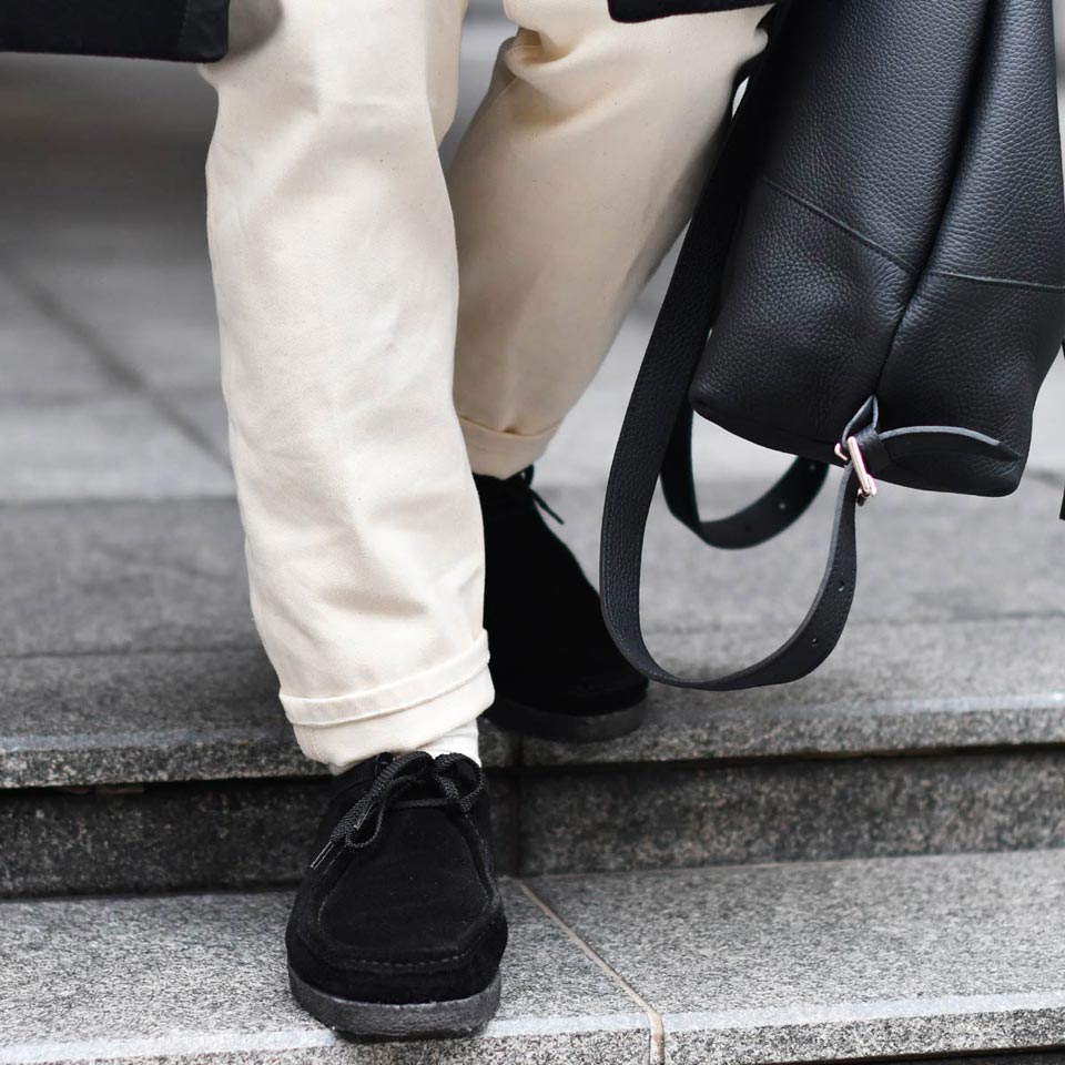 Padmore&Barnes【パドモア&バーンズ】ワラビーシューズ ローカット