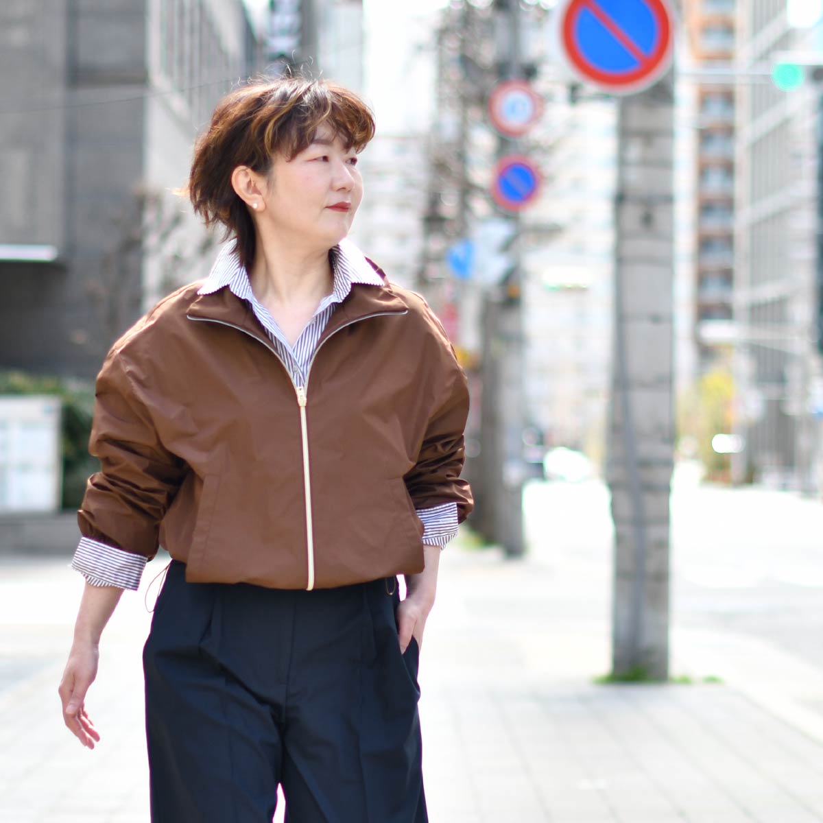決算大感謝SALE】HERNO【ヘルノ】スタンドショートブルゾン GI000280D