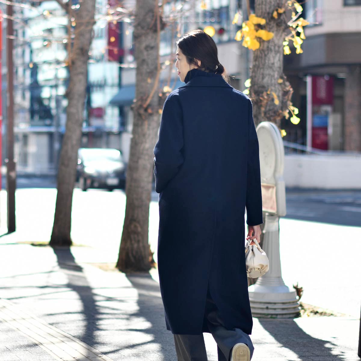 MACKINTOSH【マッキントッシュ】チェスターコート BALERNO SB01 NAVY