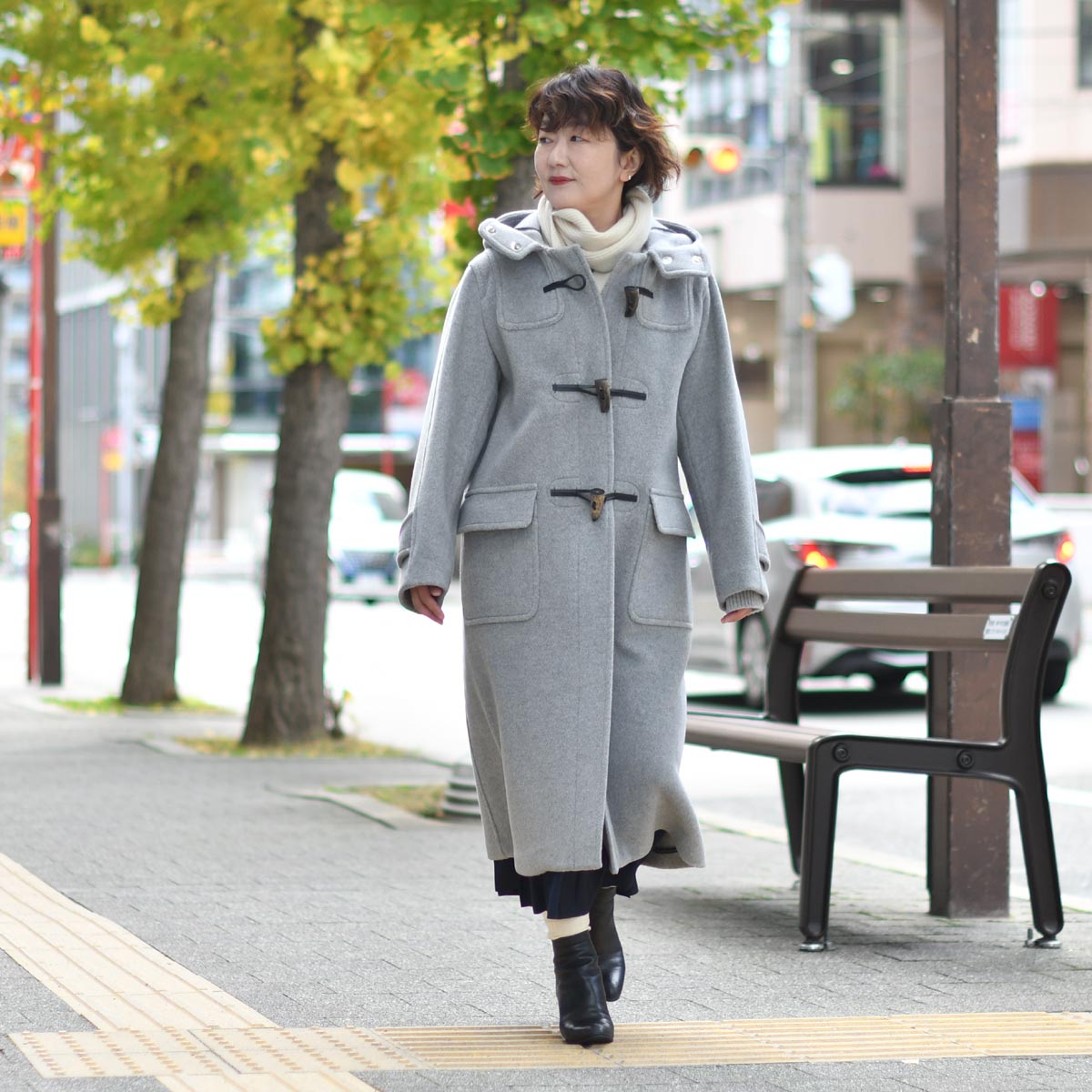 MACKINTOSH ダッフルコート ダークグレー 38 中古・古着通販】MACKINTOSH (マッキントッシュ) ダッフルコート