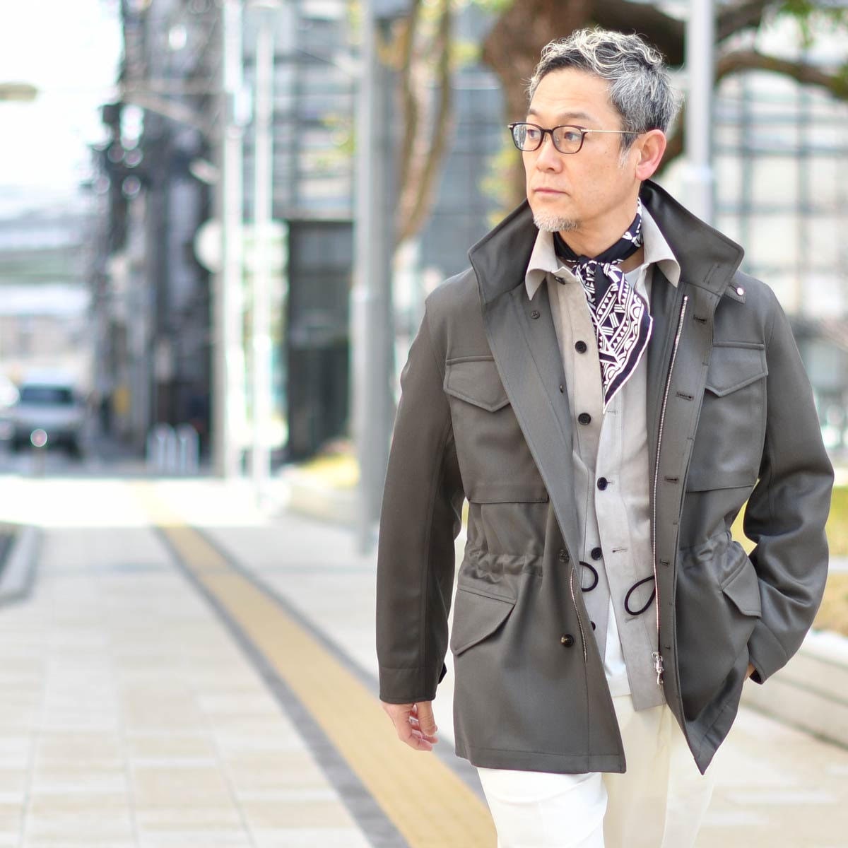 Whiteley&Green【ホワイトリー＆グリーン】M-65型ブルゾン Meltham II
